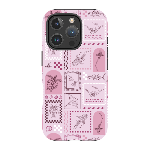 iPhone Phone Case - Arches Print Orchid