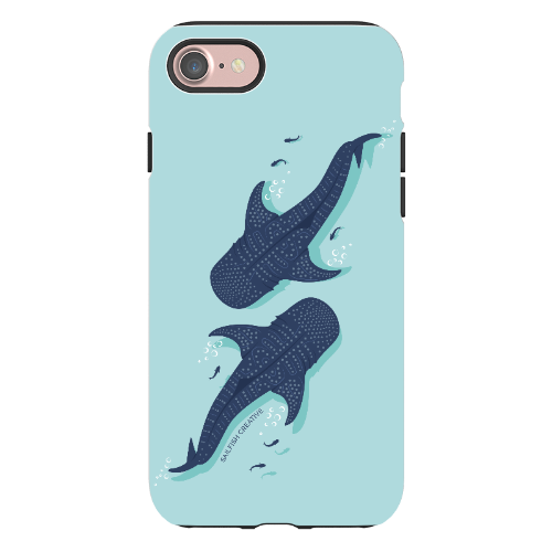 iPhone Tough Phone Case - Whale Sharks - Sailfish Creative