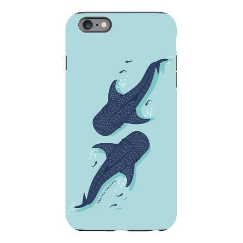 iPhone Tough Phone Case - Whale Sharks - Sailfish Creative
