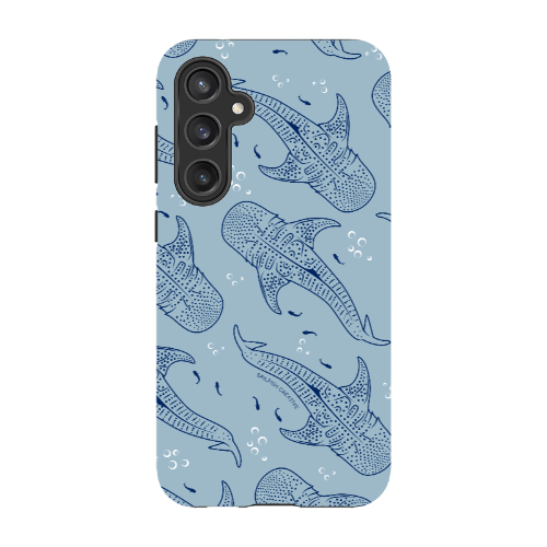 Samsung Tough Case - Whale Sharks Pattern Bluer - Sailfish Creative