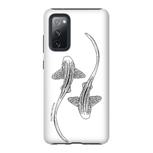 Samsung Tough Case - Leopard Sharks Outline - Sailfish Creative