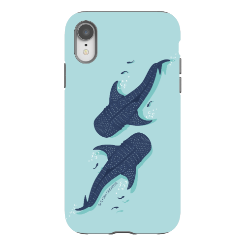 iPhone Tough Phone Case - Whale Sharks - Sailfish Creative