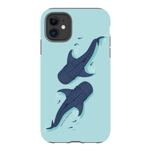 iPhone Tough Phone Case - Whale Sharks