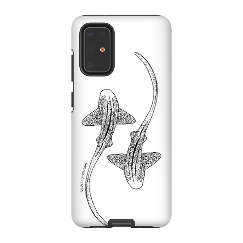 Samsung Tough Case - Leopard Sharks Outline - Sailfish Creative
