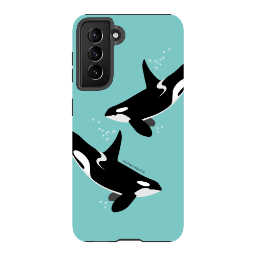 Samsung Tough Case - Orcas Blue