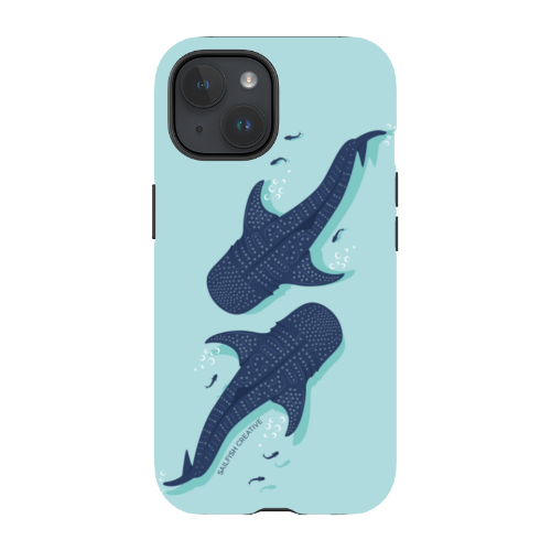 iPhone Tough Phone Case - Whale Sharks - Sailfish Creative