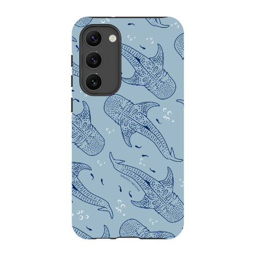 Samsung Tough Case - Whale Sharks Pattern Bluer - Sailfish Creative