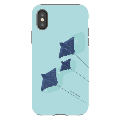 iPhone Tough Phone Case - Eagle Rays - Sailfish Creative