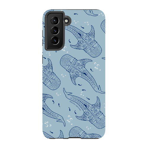 Samsung Tough Case - Whale Sharks Pattern Bluer - Sailfish Creative