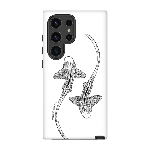 Samsung Tough Case - Leopard Sharks Outline - Sailfish Creative