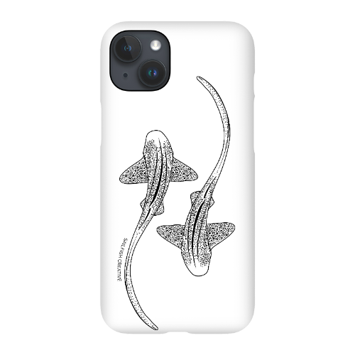 iPhone Snap Phone Case - Leopard Sharks Outline - Sailfish Creative