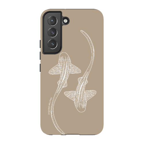 Samsung Tough Case - Leopard Sharks Outline Natural