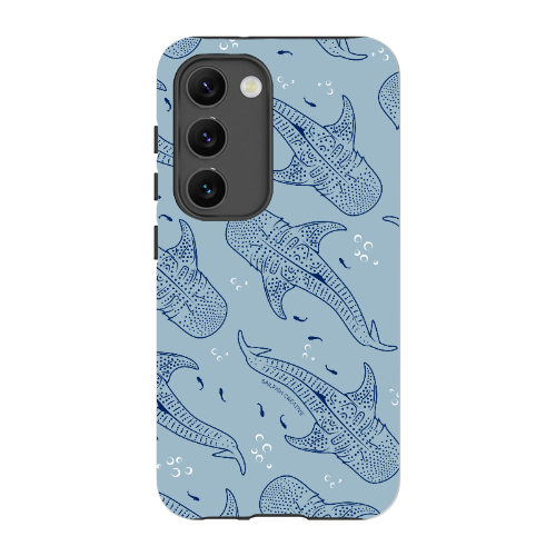 Samsung Tough Case - Whale Sharks Pattern Bluer - Sailfish Creative