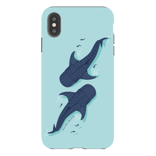 iPhone Tough Phone Case - Whale Sharks - Sailfish Creative