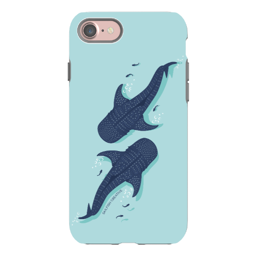 iPhone Tough Phone Case - Whale Sharks - Sailfish Creative