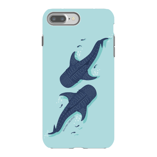iPhone Tough Phone Case - Whale Sharks