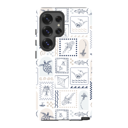 Samsung Tough Case - Arches Print Beige