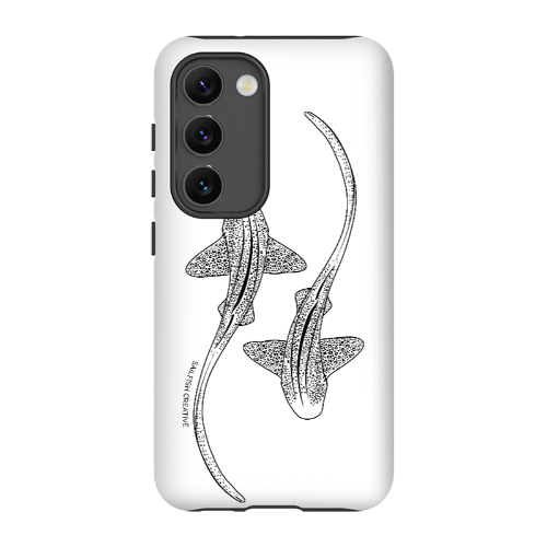 Samsung Tough Case - Leopard Sharks Outline - Sailfish Creative