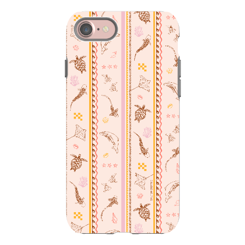 iPhone Tough Phone Case - Candy Stripes