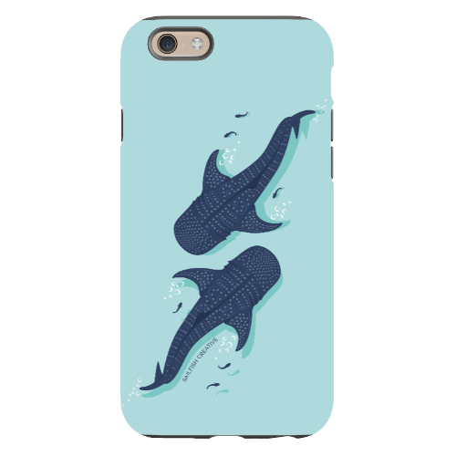 iPhone Tough Phone Case - Whale Sharks