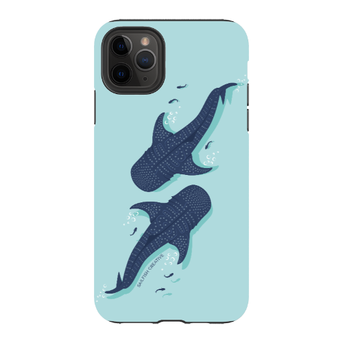 iPhone Tough Phone Case - Whale Sharks