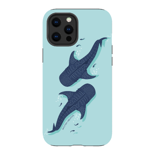 iPhone Tough Phone Case - Whale Sharks