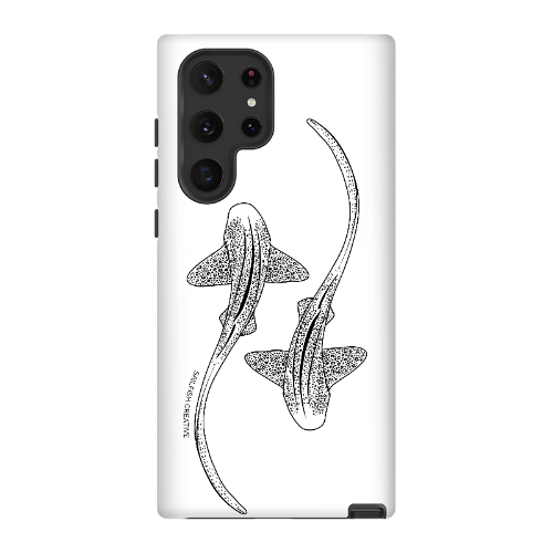 Samsung Tough Case - Leopard Sharks Outline - Sailfish Creative