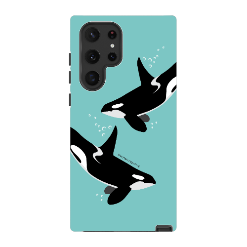 Samsung Tough Case - Orcas Blue