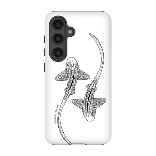 Samsung Tough Case - Leopard Sharks Outline - Sailfish Creative