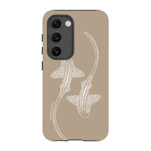 Samsung Tough Case - Leopard Sharks Outline Natural
