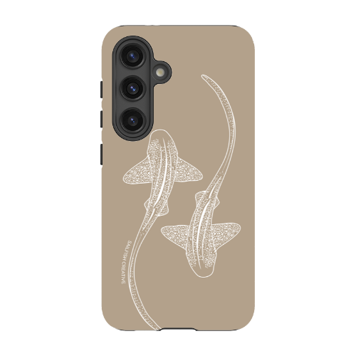Samsung Tough Case - Leopard Sharks Outline Natural