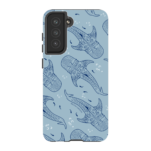 Samsung Tough Case - Whale Sharks Pattern Bluer - Sailfish Creative