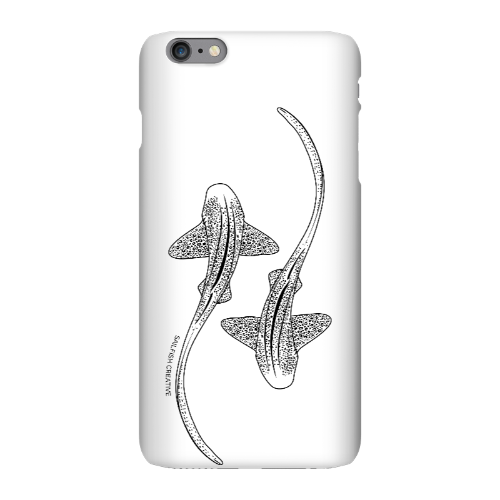 iPhone Phone Case - Leopard Sharks Outline