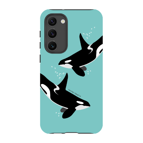 Samsung Tough Case - Orcas Blue