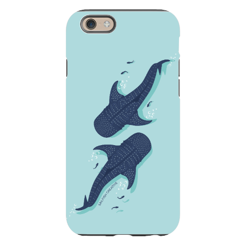 iPhone Tough Phone Case - Whale Sharks