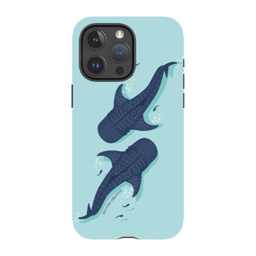 iPhone Tough Phone Case - Whale Sharks - Sailfish Creative