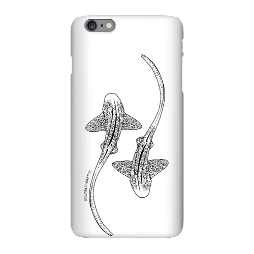 iPhone Phone Case - Leopard Sharks Outline