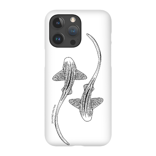 iPhone Snap Phone Case - Leopard Sharks Outline - Sailfish Creative