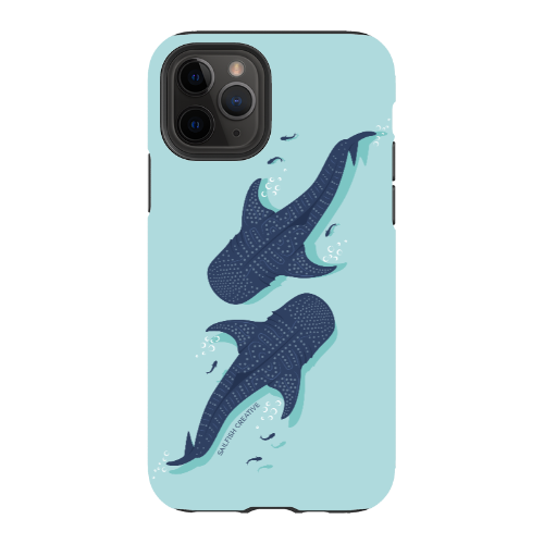 iPhone Tough Phone Case - Whale Sharks - Sailfish Creative