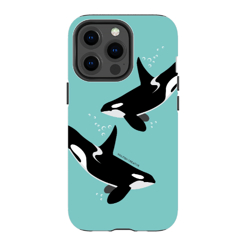 iPhone Tough Phone Case - Orca Killer Whale - Sailfish Creative