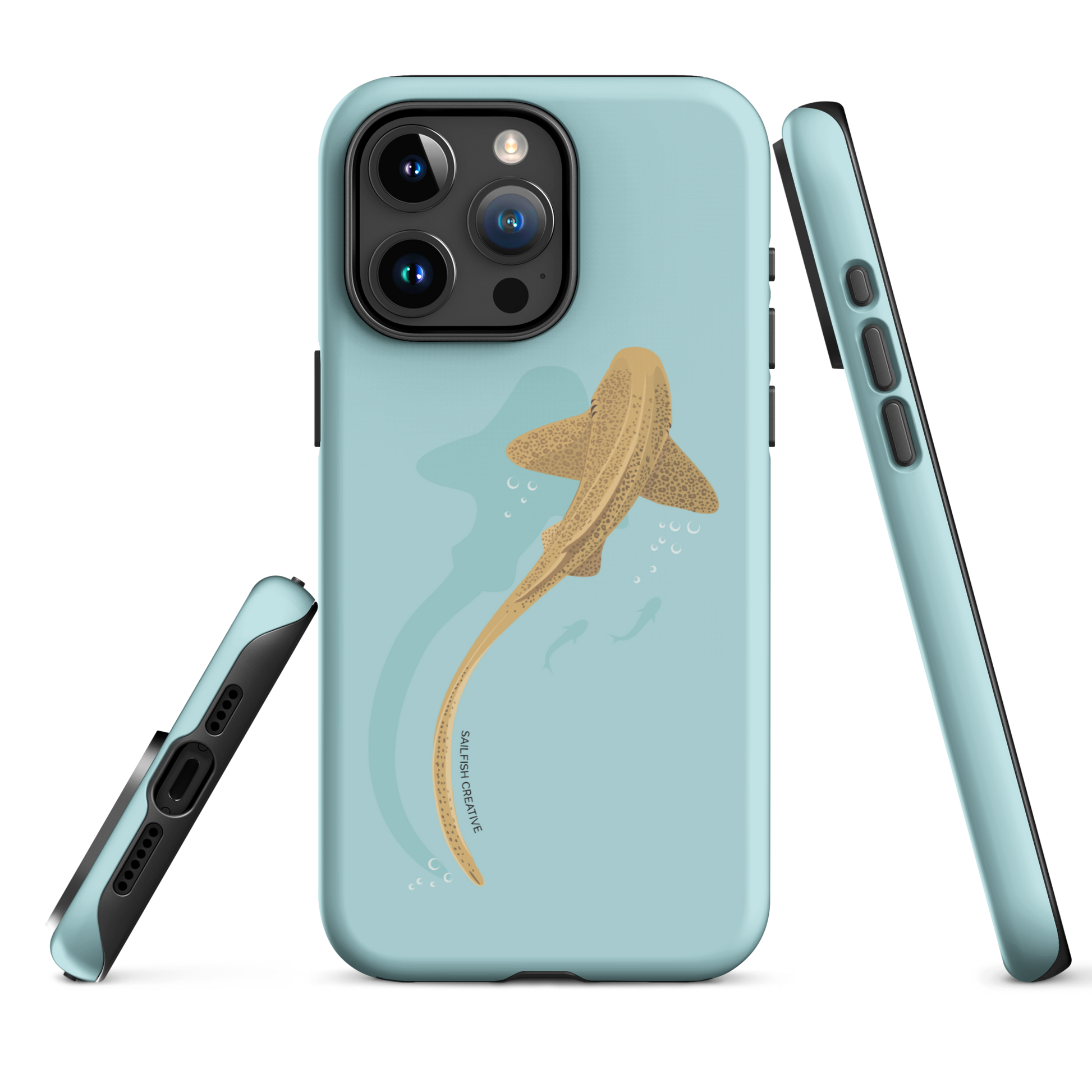 iPhone Tough Phone Case - Leopard Shark - Sailfish Creative