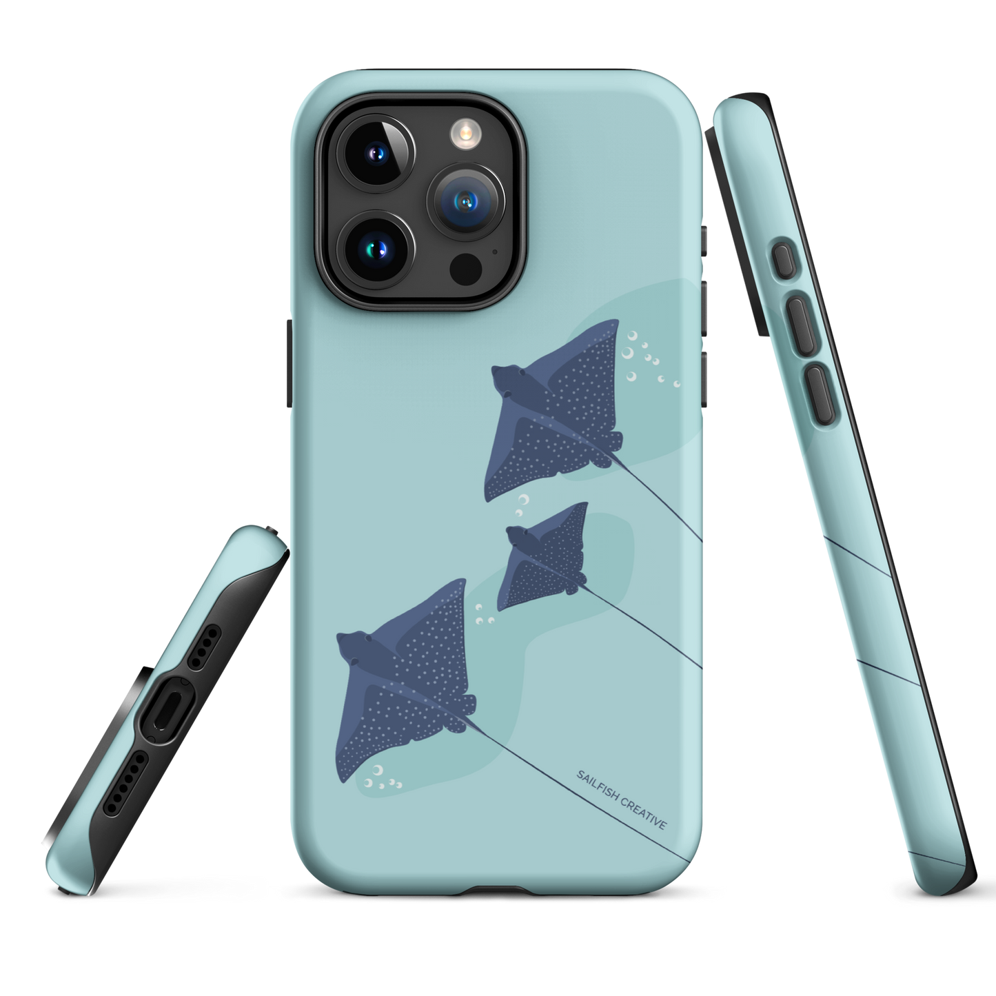 iPhone Tough Phone Case - Eagle Rays - Sailfish Creative