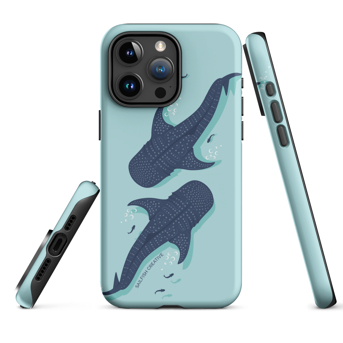iPhone Tough Phone Case - Whale Sharks - Sailfish Creative