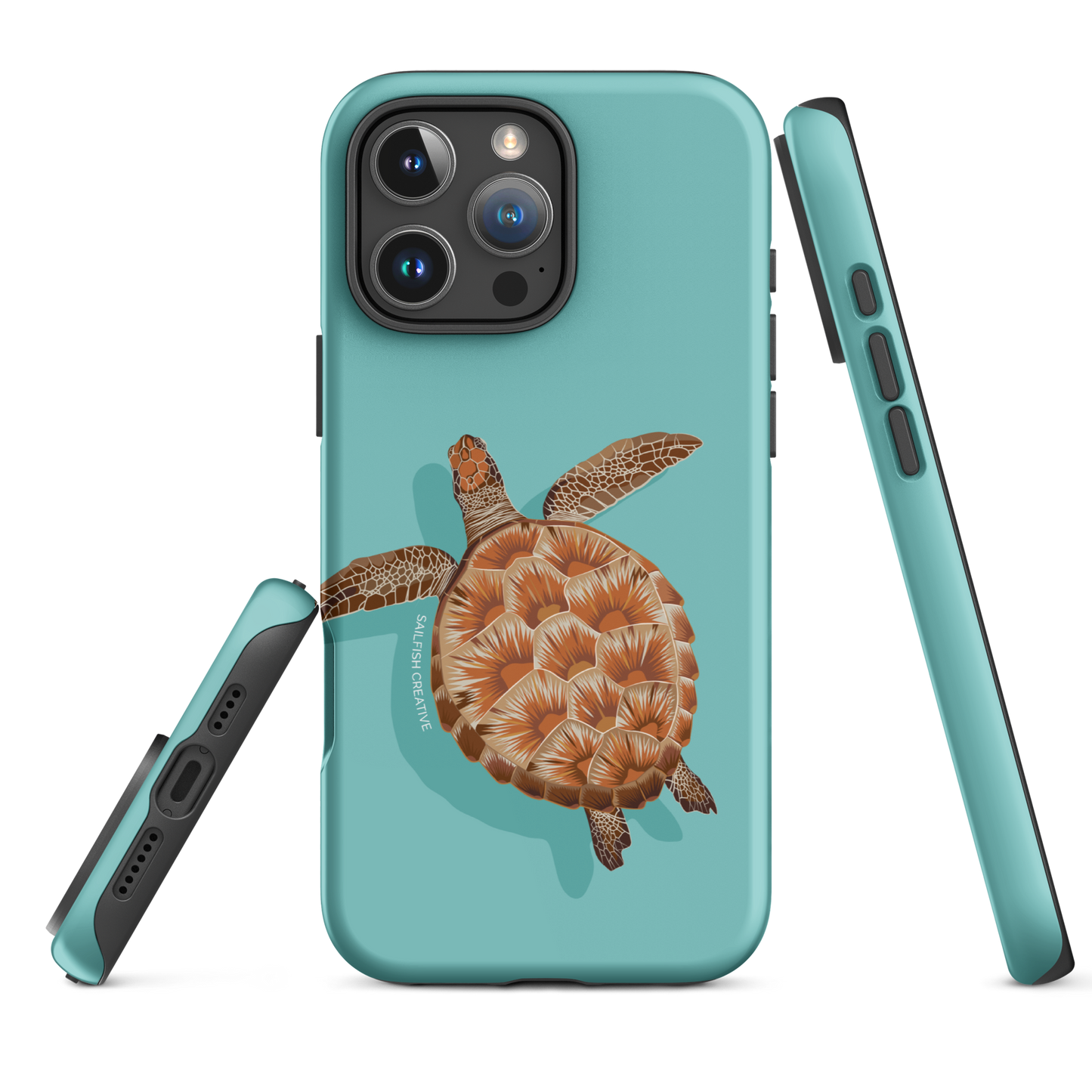 iPhone Tough Phone Case - Juvenile Turtle - Sailfish Creative