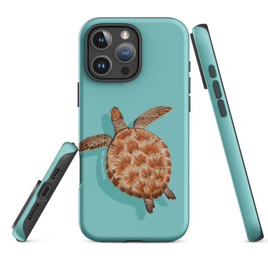 iPhone Tough Phone Case - Juvenile Turtle - Sailfish Creative