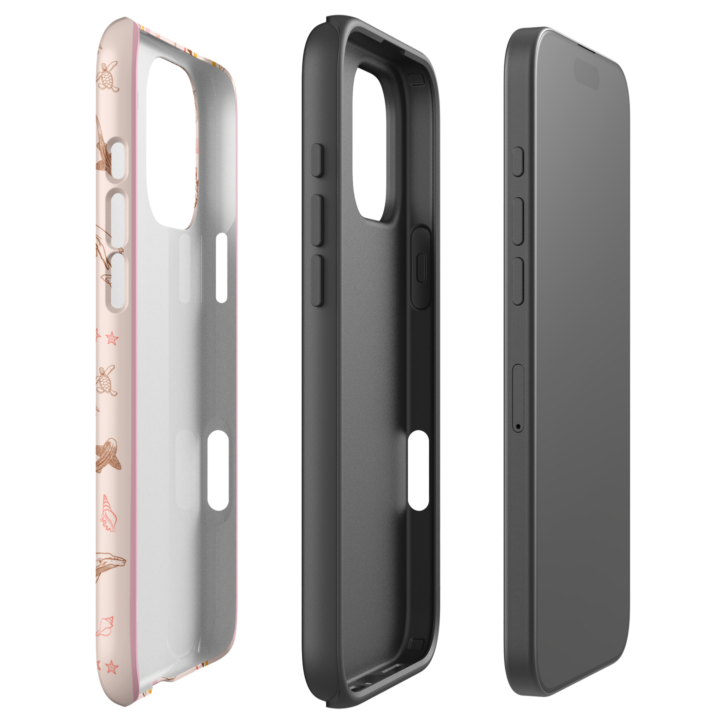 iPhone Tough Phone Case - Candy Stripes