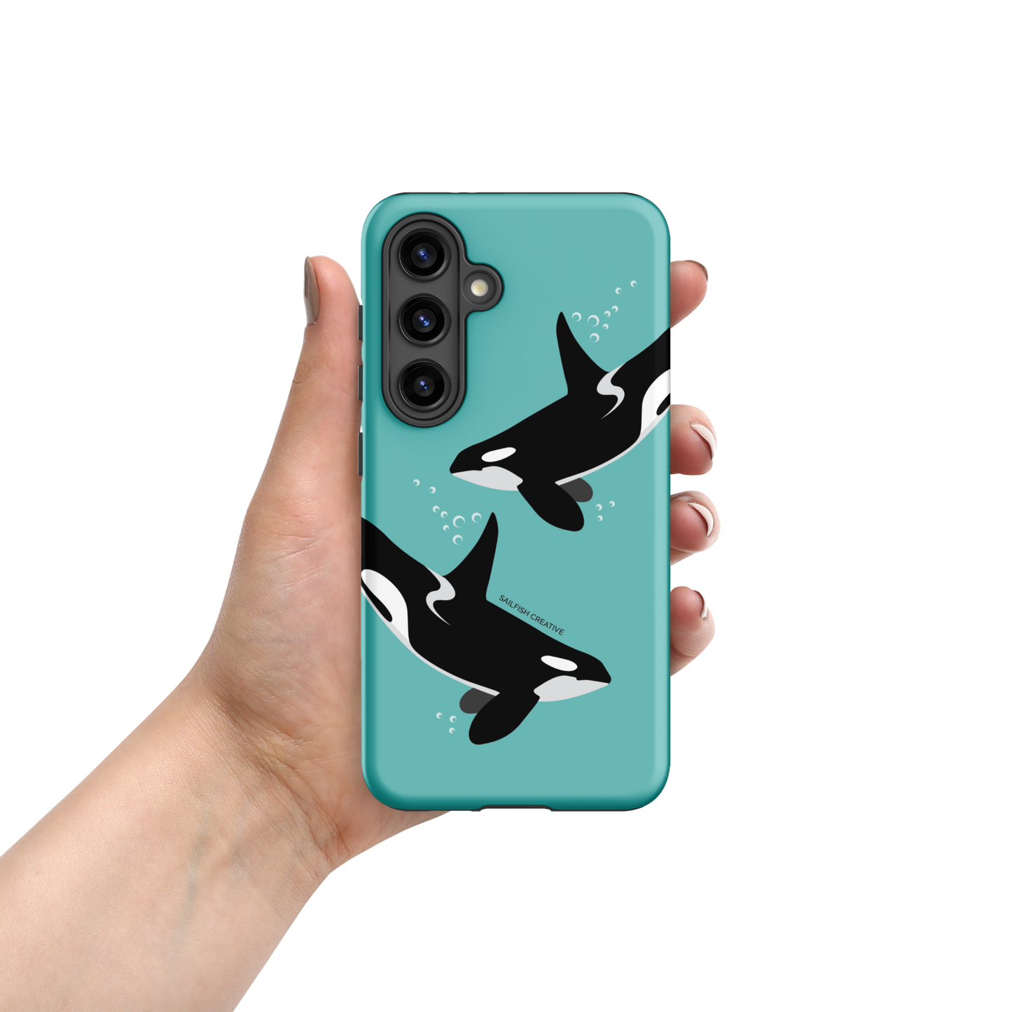 Samsung Tough Case - Orcas Blue