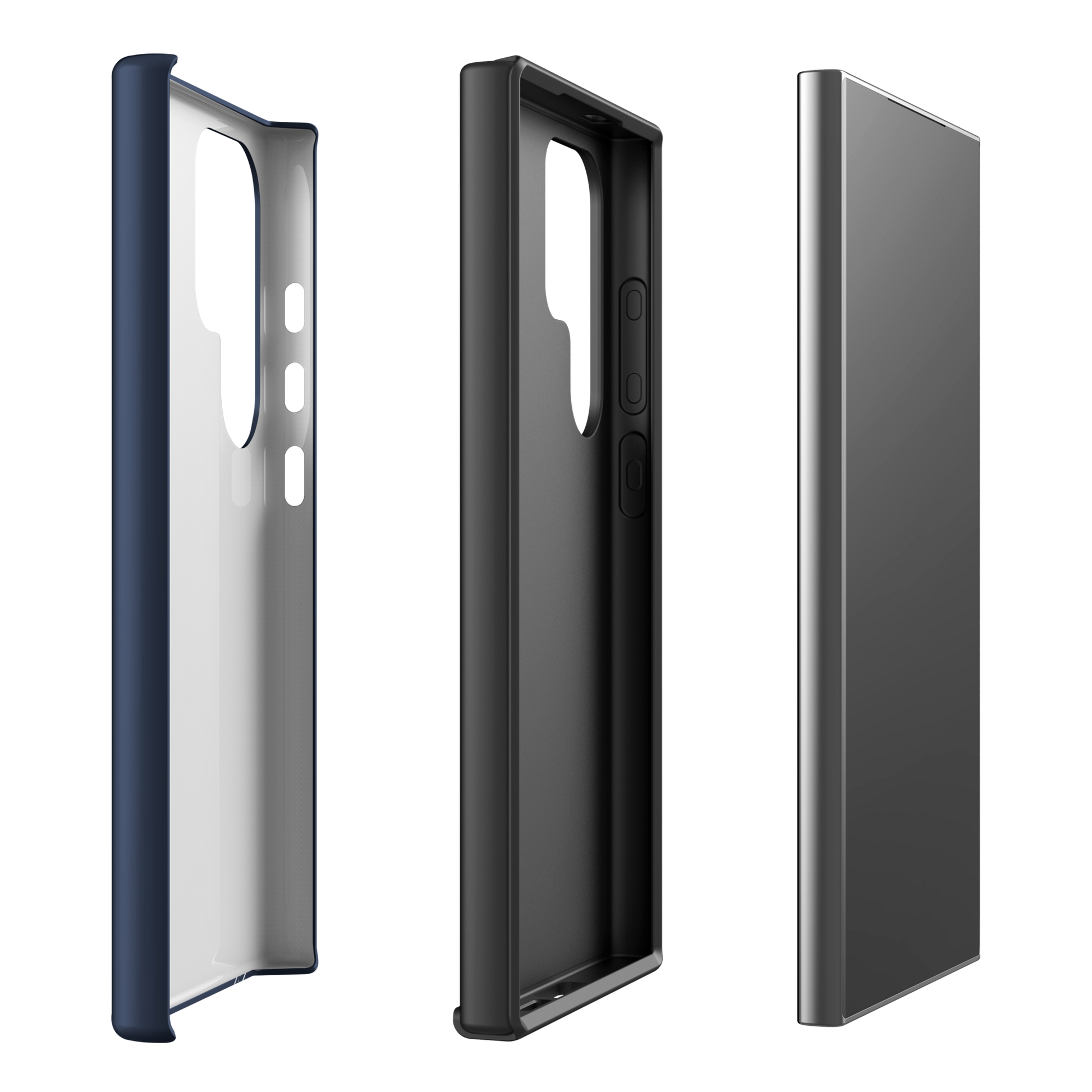 Samsung Tough Case - Leopard Sharks Outline Navy - Sailfish Creative