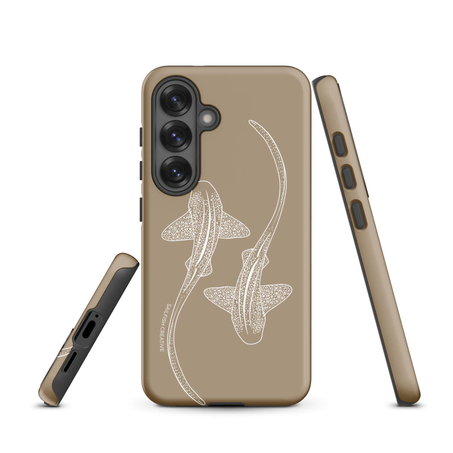 Samsung Tough Case - Leopard Sharks Outline Natural
