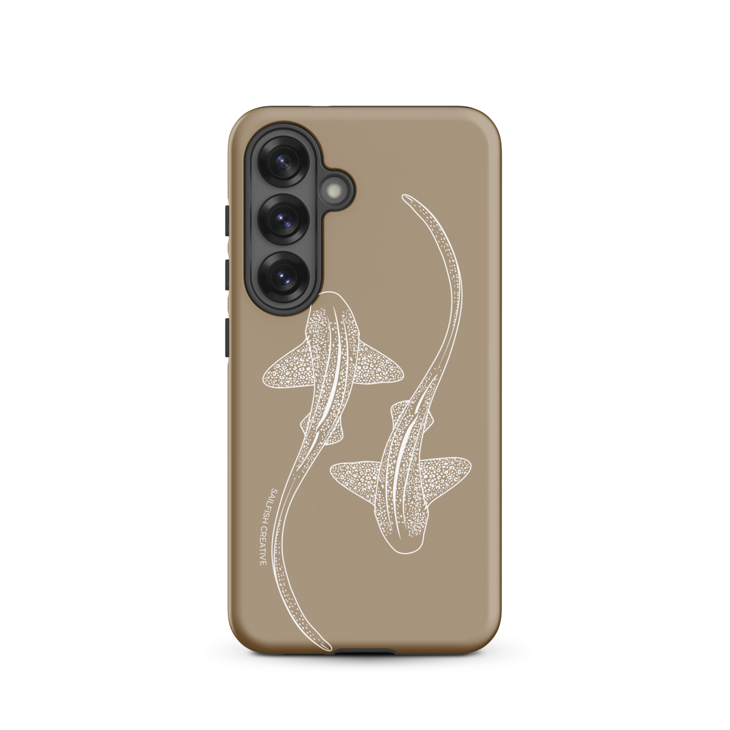 Samsung Tough Case - Leopard Sharks Outline Natural